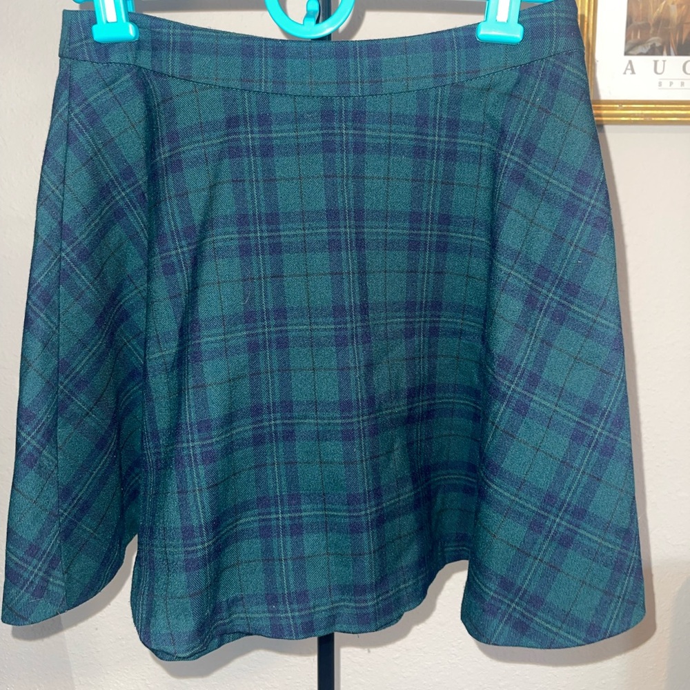 Plaid skirt